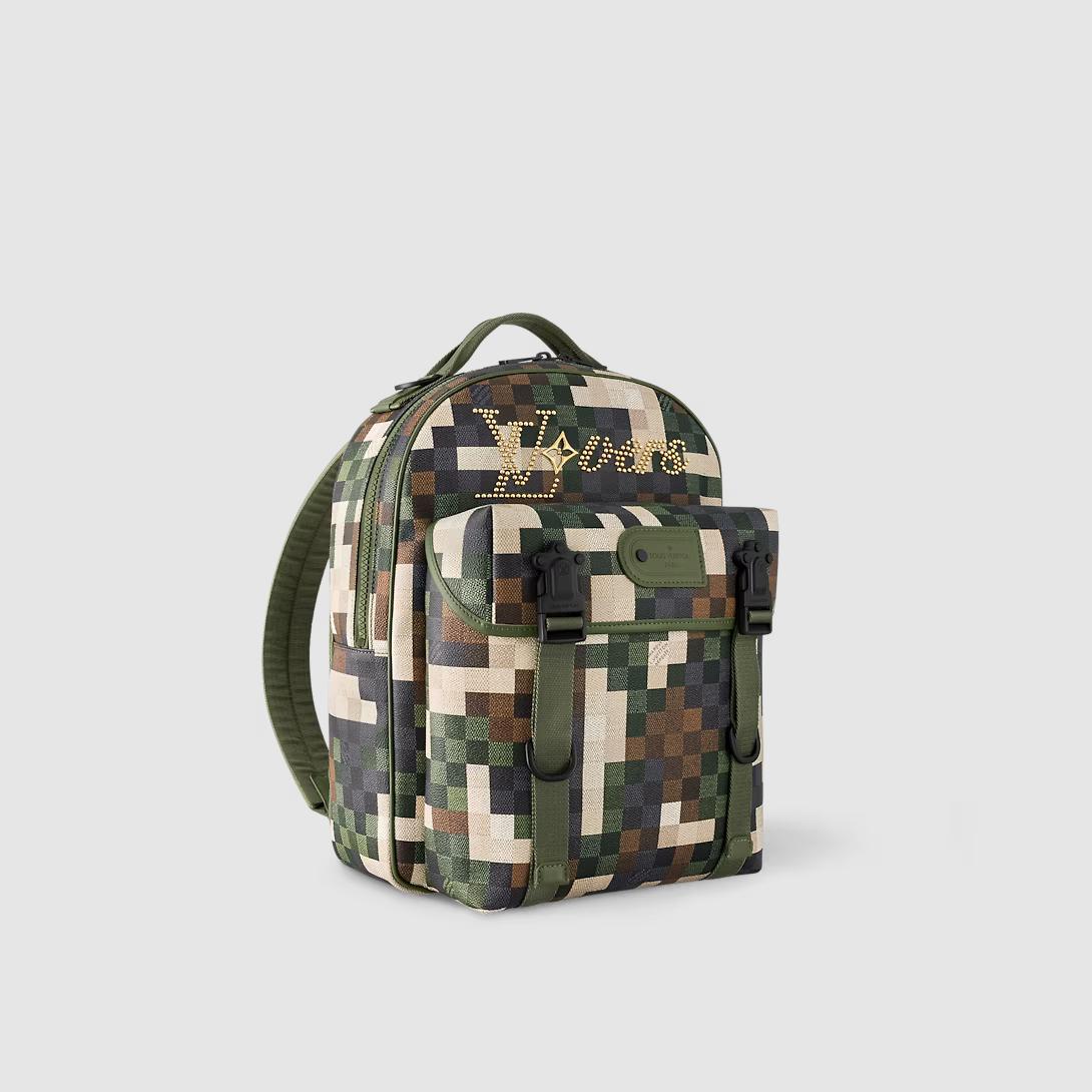 Túi Louis Vuitton Motion Backpack Nam Xanh Lá